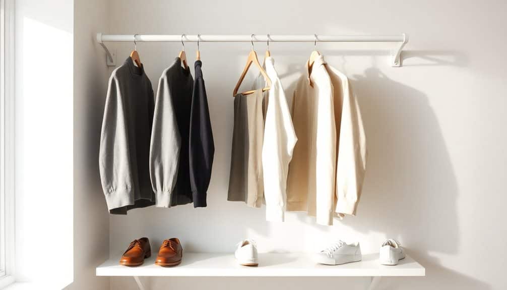 curated minimalist clothing collection