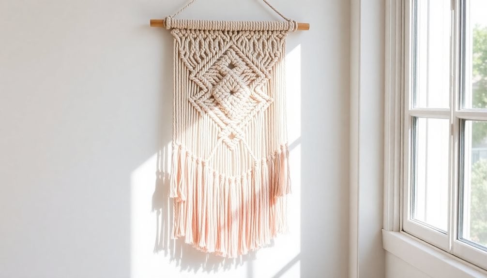 decorative textile wall hanging