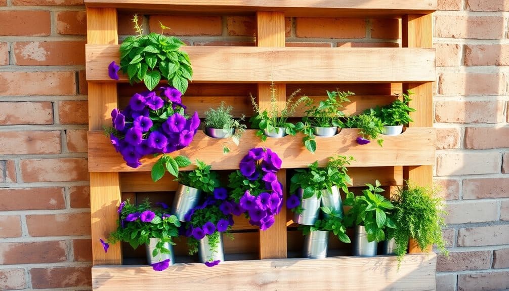 diy vertical garden planters
