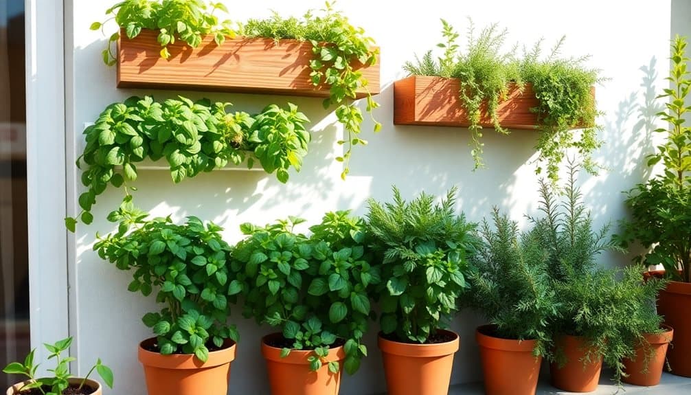 diy vertical herb garden