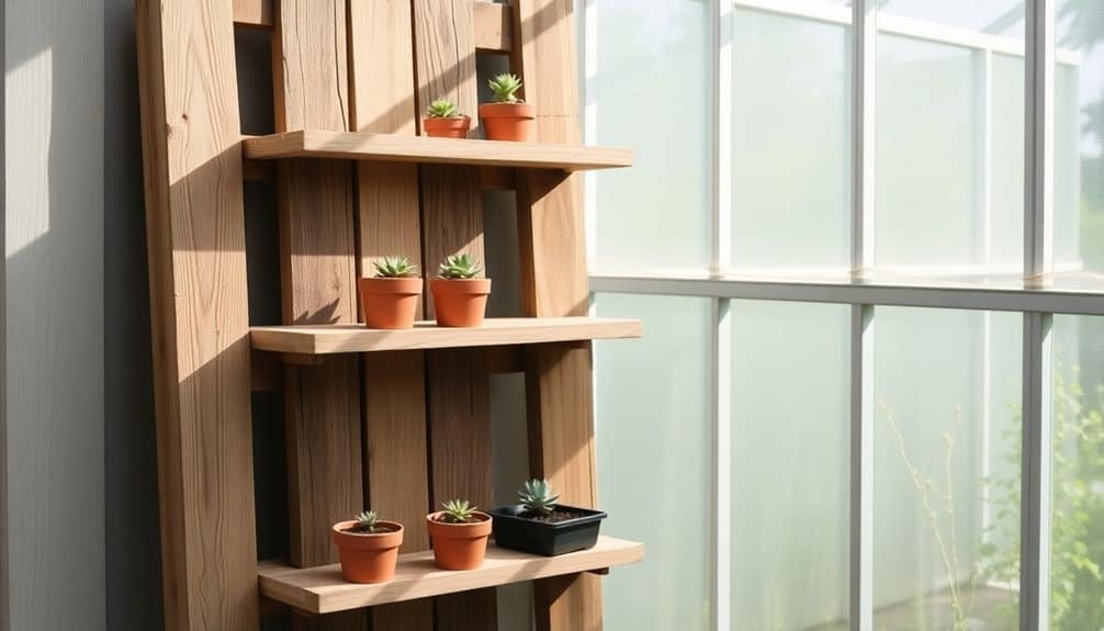 diy wooden pallet storage