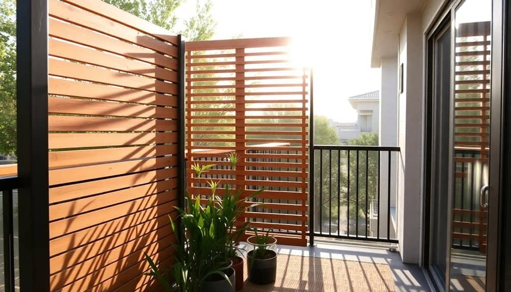 diy wooden privacy screens