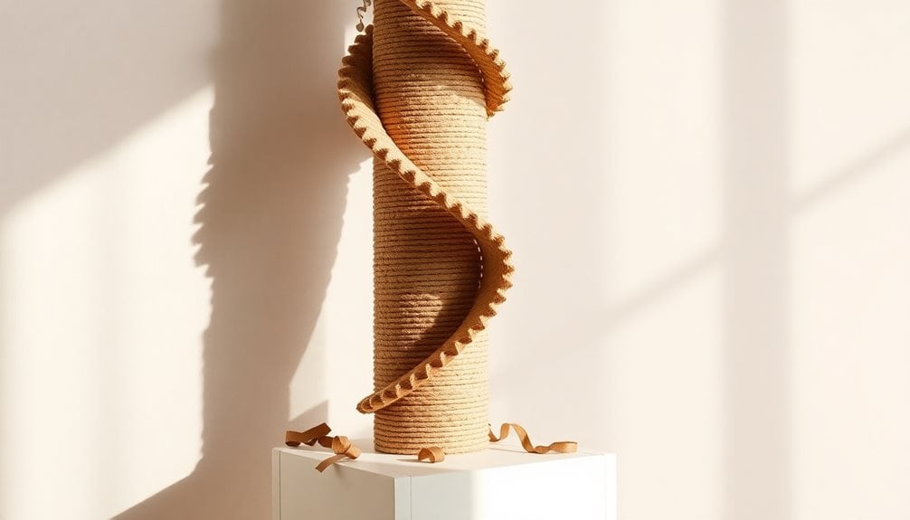 eco friendly feline scratching post