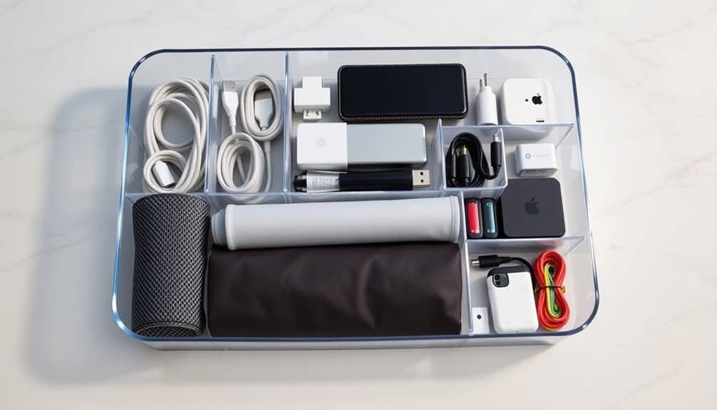efficient tech equipment storage