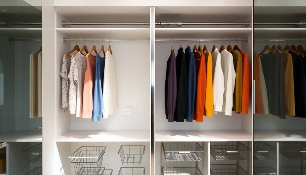 efficient wardrobe storage solutions