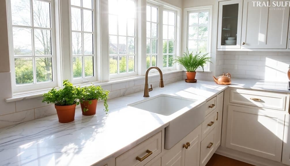 elegant durable kitchen surfaces