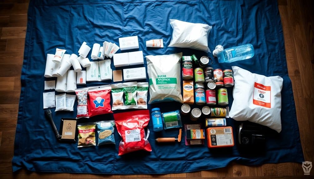 essential emergency supplies included