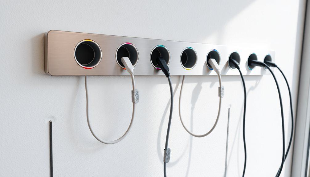 establish dedicated cable stations