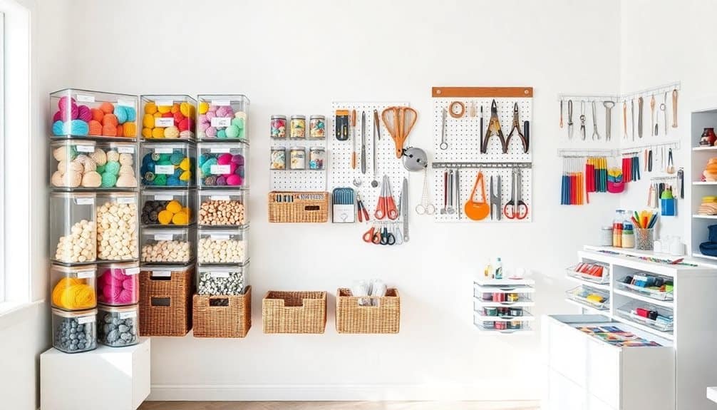 establish specialized storage areas