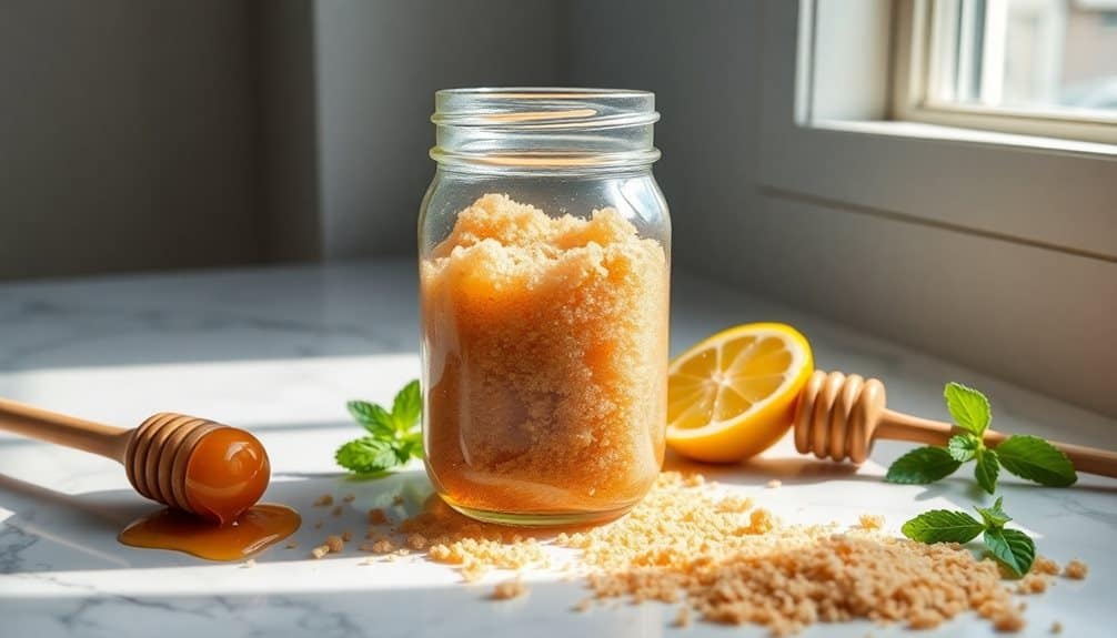 exfoliating brown sugar treatment