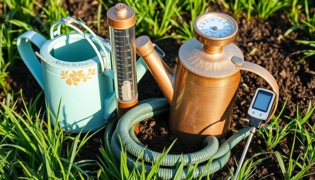 gardening equipment and measurement