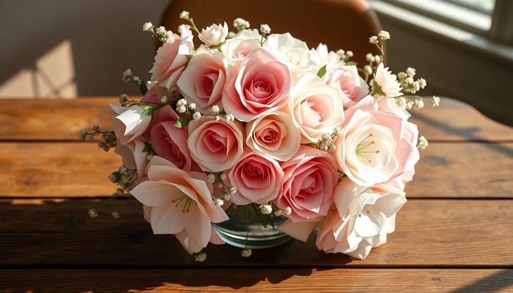 handcrafted decorative table arrangements