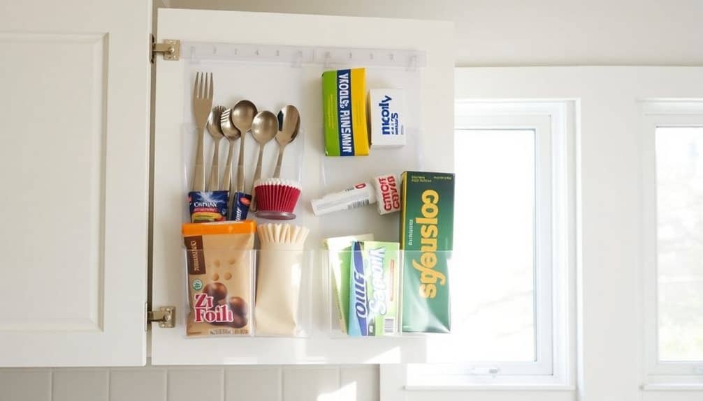 homemade cabinet door solutions
