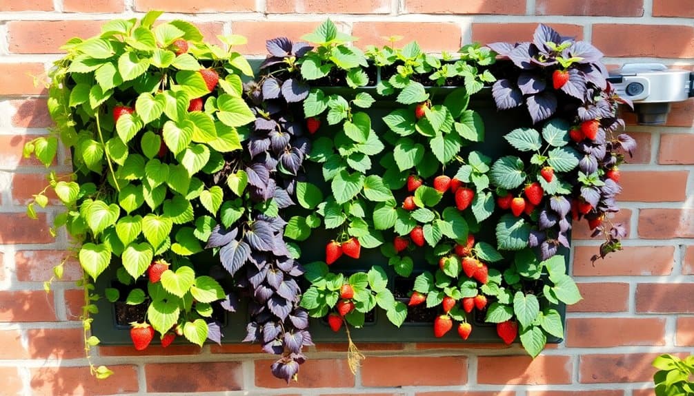 ideal plants for vertical gardening