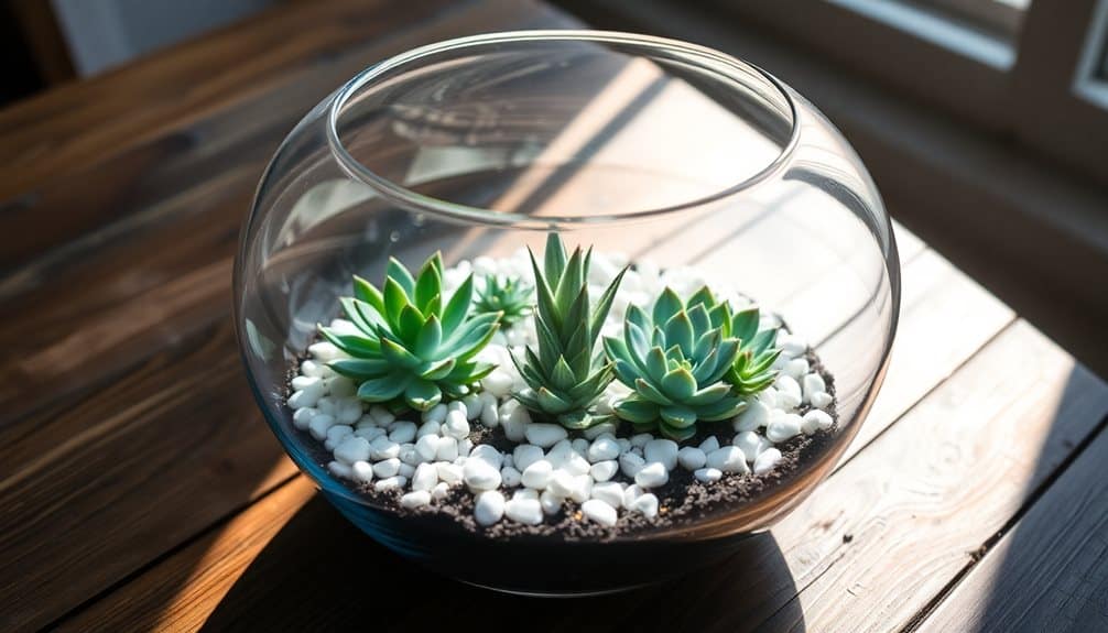 ideal terrarium plant selection