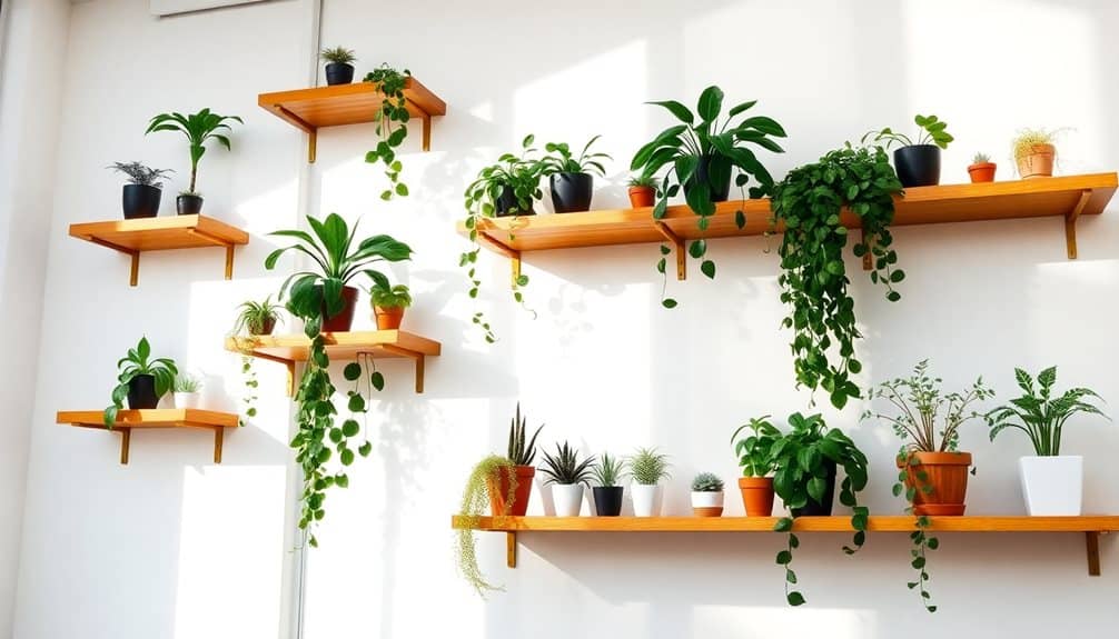 indoor plant arrangement system