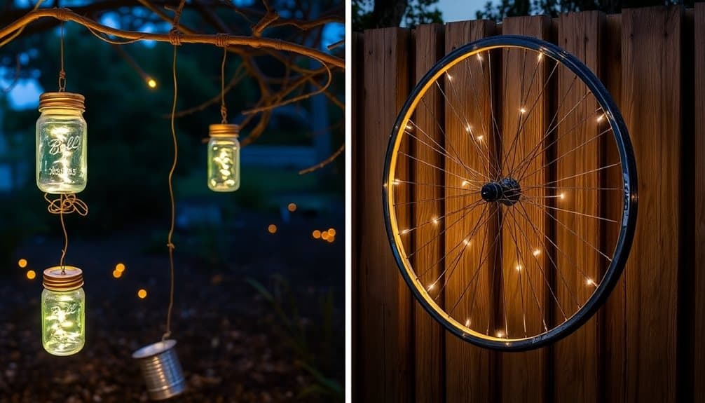 innovative illumination using repurposed materials
