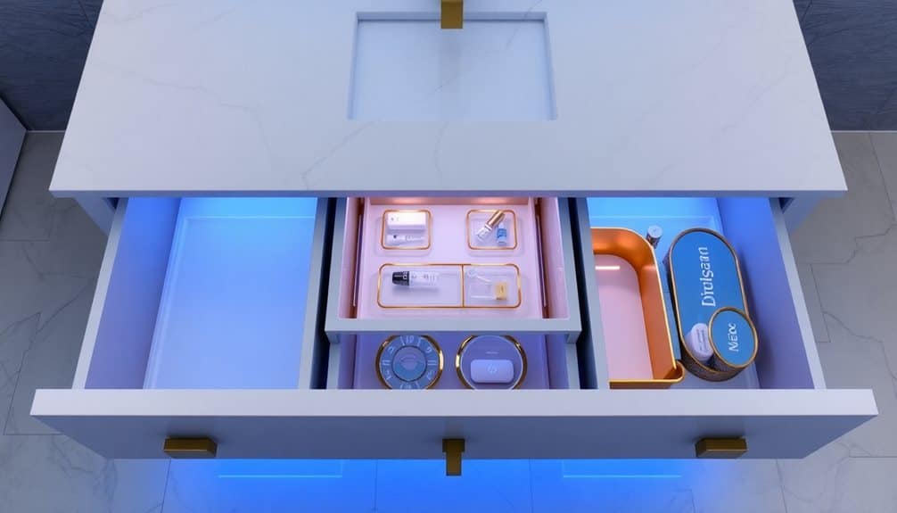 intelligent motion activated storage