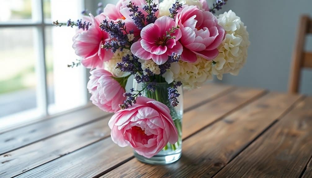 intentional floral arrangement techniques