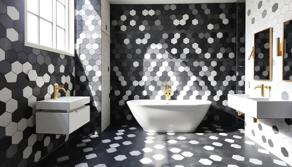 intricate geometric tile designs