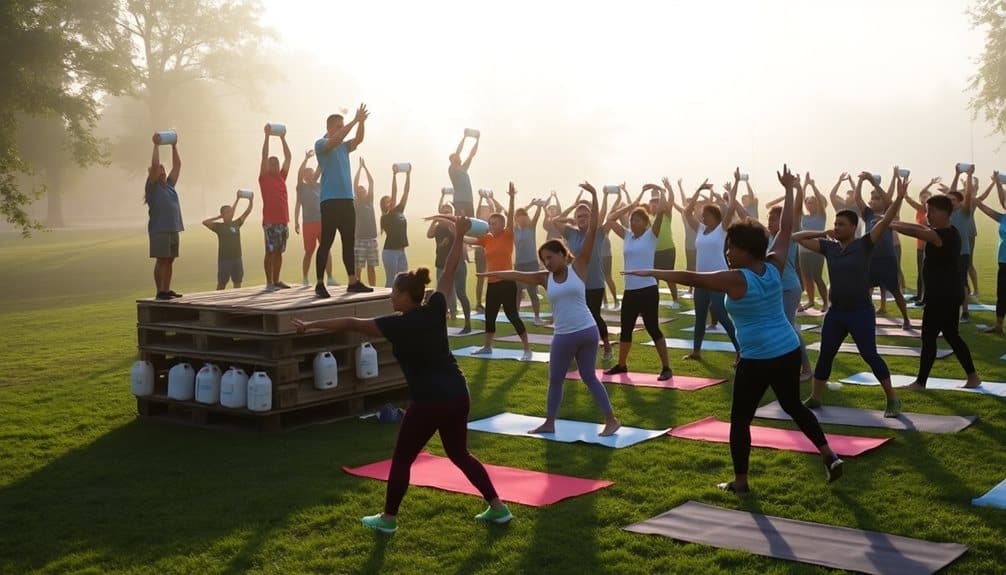 local fitness group activities