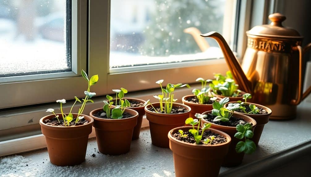 maximize indoor winter gardening