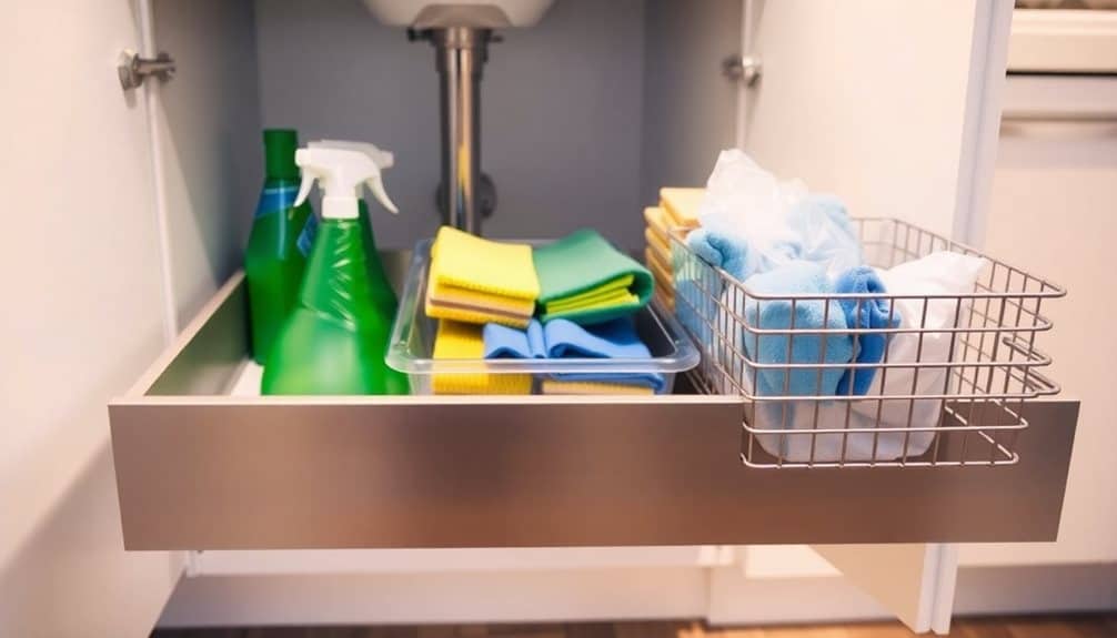 maximize kitchen organization space