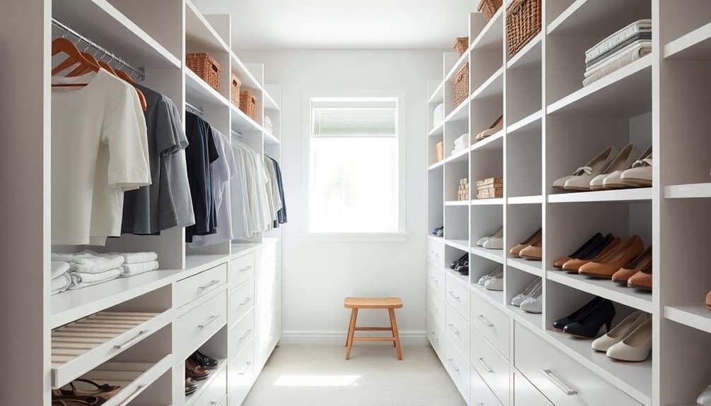 maximize small closet space