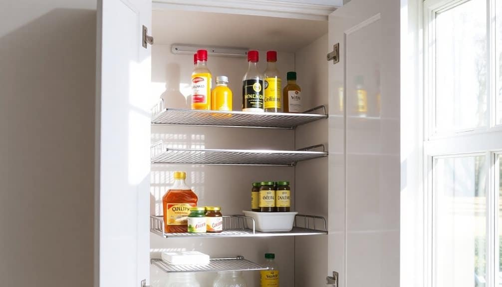maximize space with racks