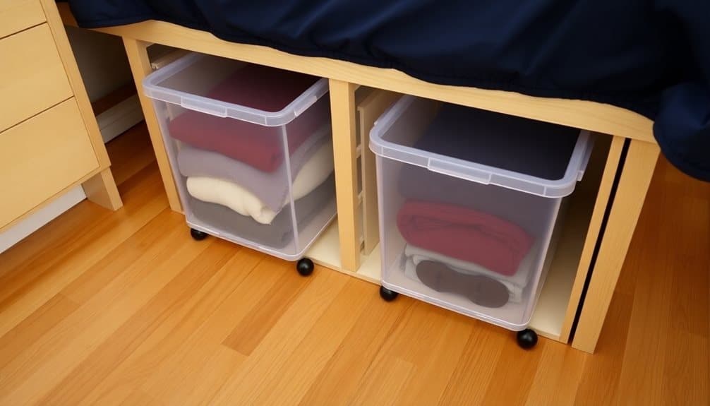 maximize under bed space
