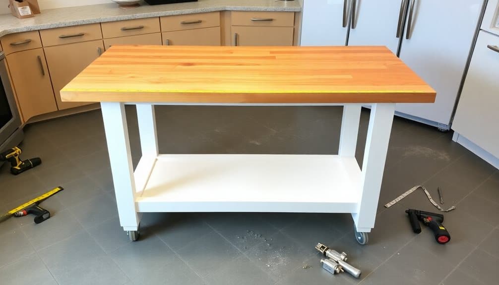 mobile culinary workstation addition