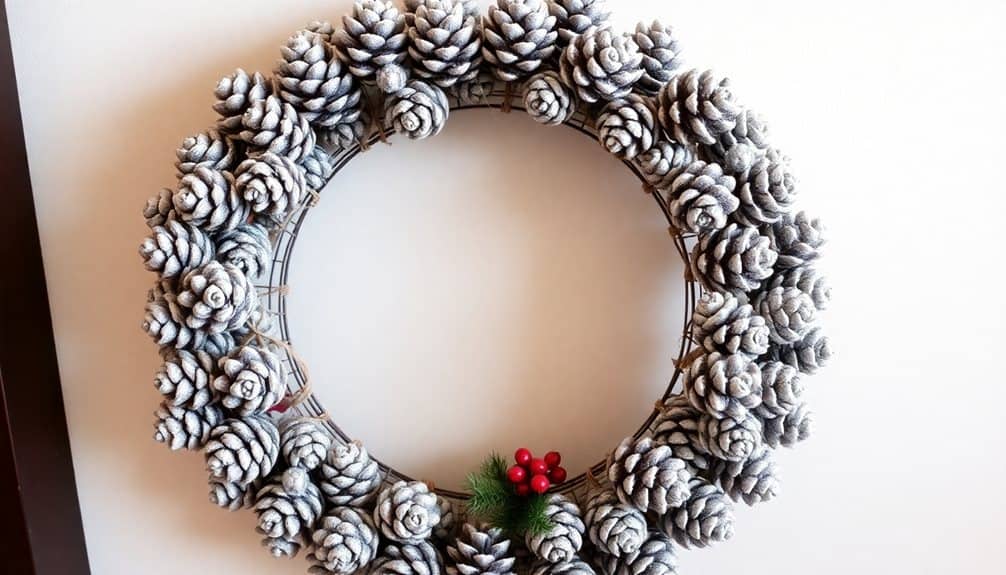 nature inspired holiday decoration