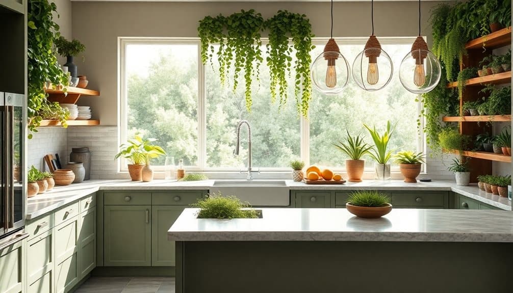 nature inspired kitchen design