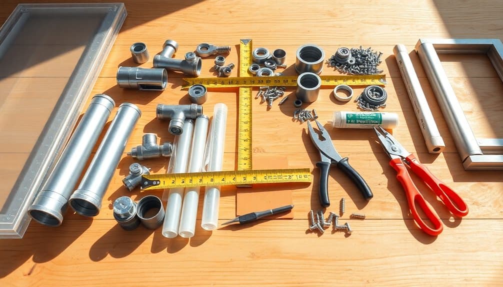necessary equipment and supplies