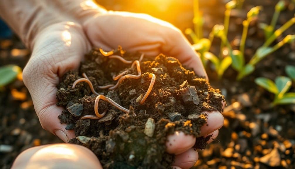 nurturing fertile garden soil