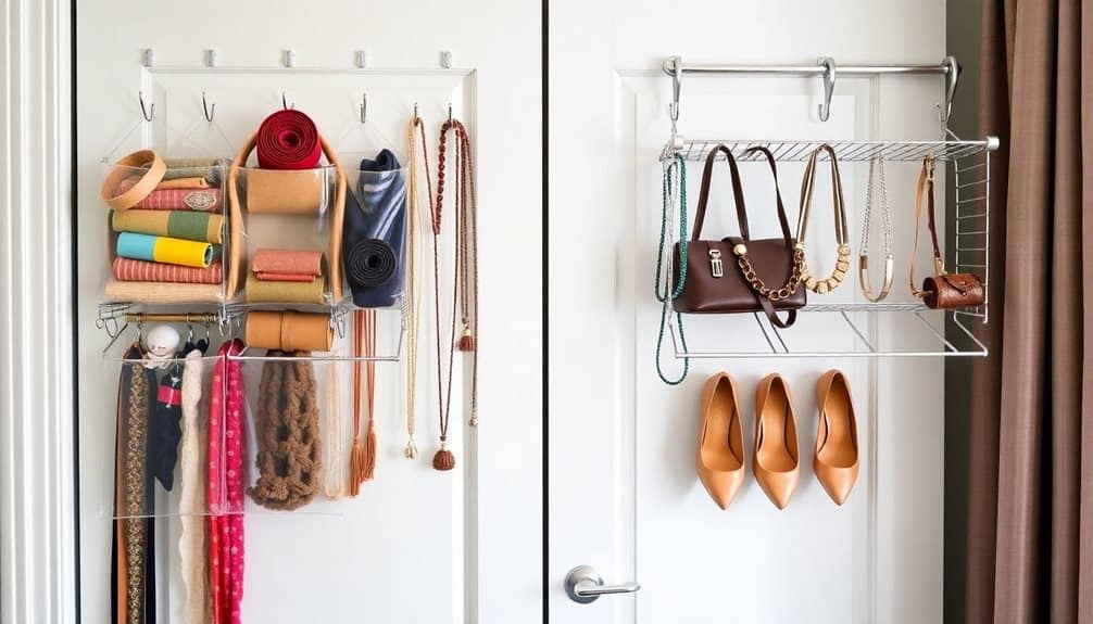 optimize door storage solutions