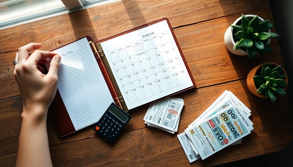organize your grocery list