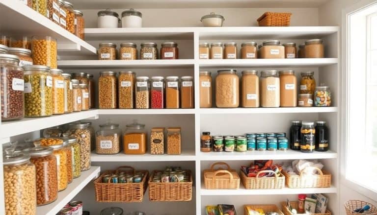 organize your pantry efficiently
