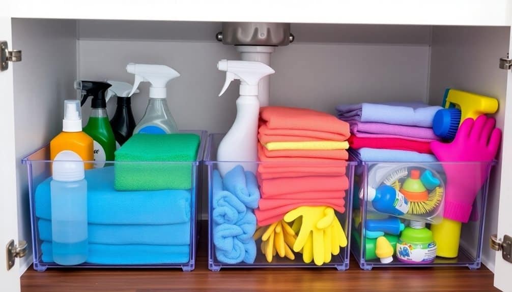 organized storage enhances accessibility