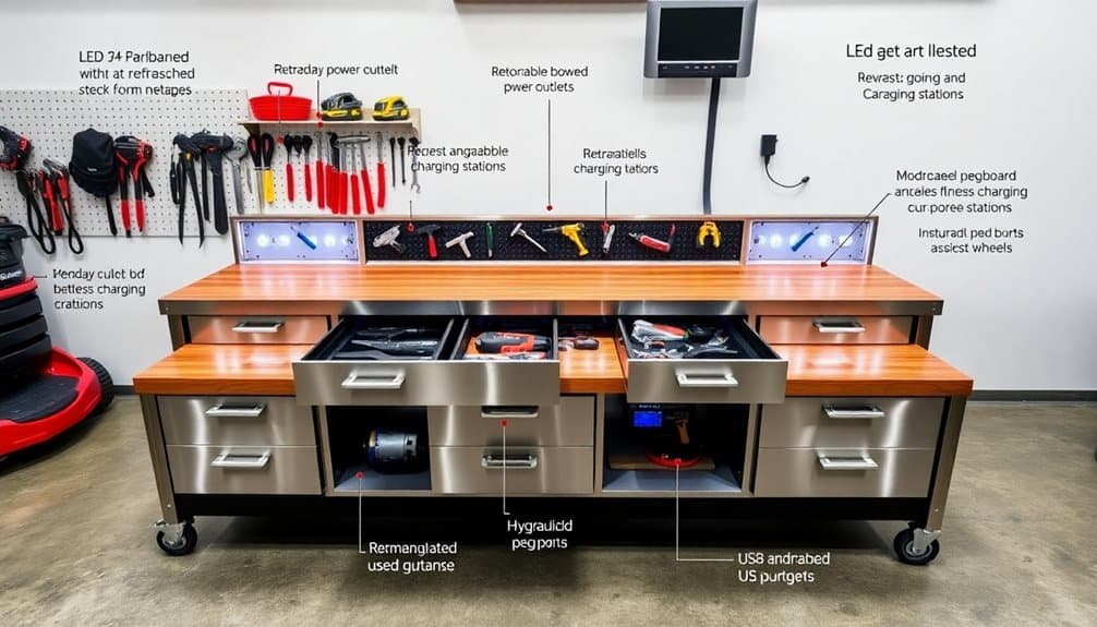 portable tool organization station