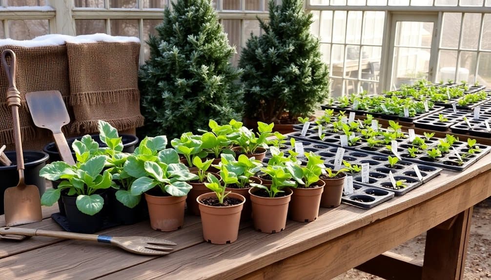 preparing for winter gardening