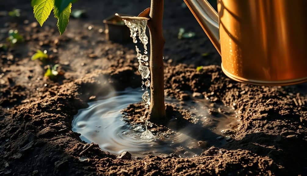 properly hydrate fruit trees