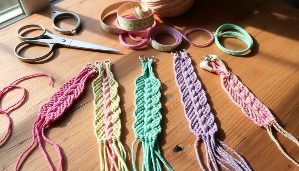 quick diy bracelet crafting
