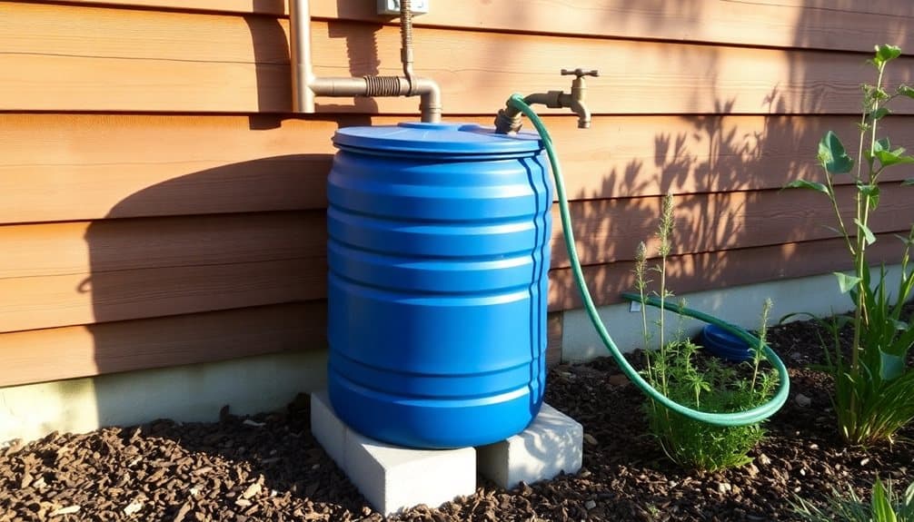 rainwater collection system installation