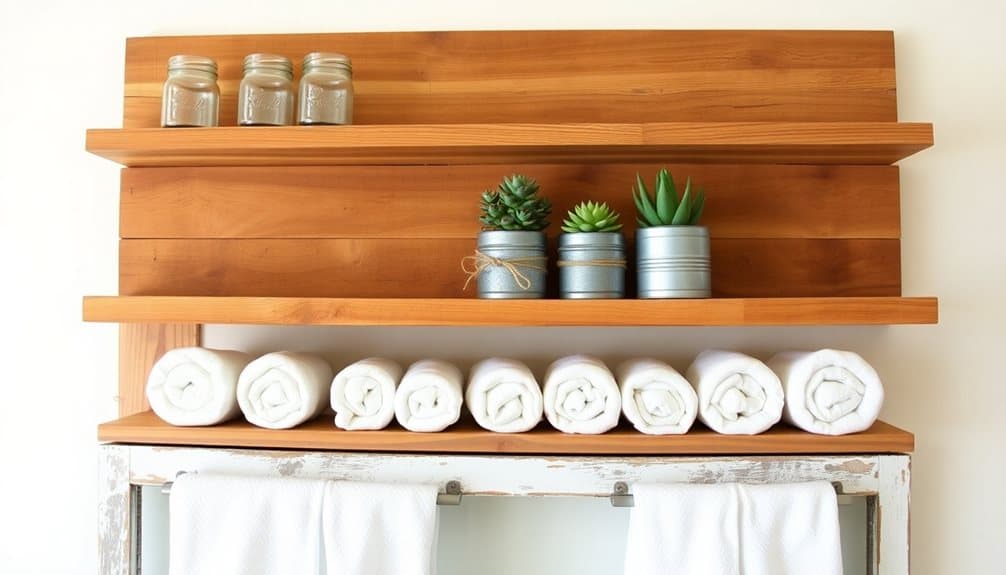 recycled pallet wood storage