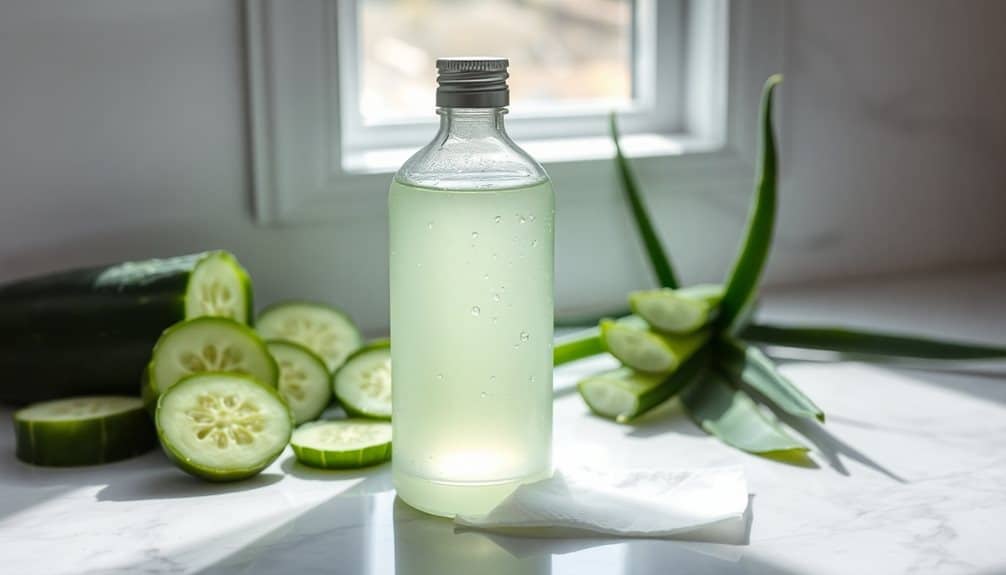refreshing cucumber skin toner