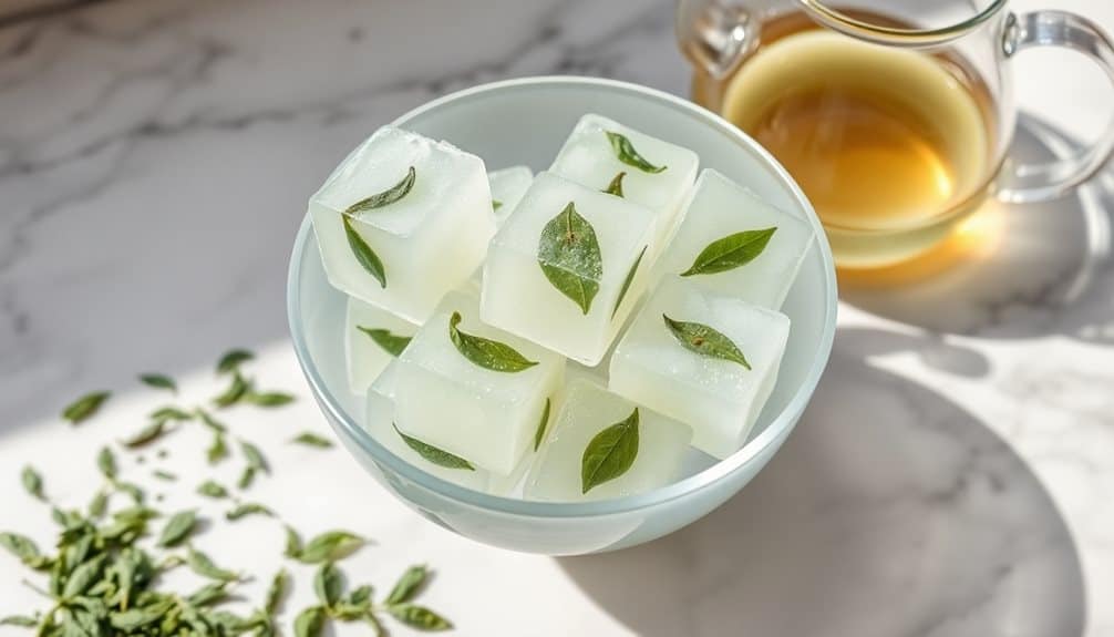 refreshing herbal ice treats