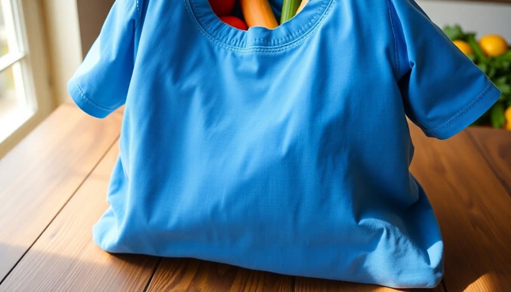 reusable t shirt grocery bags