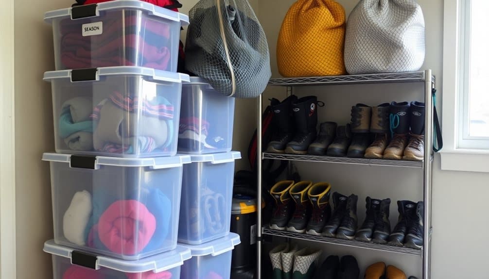 seasonal storage bin rotation