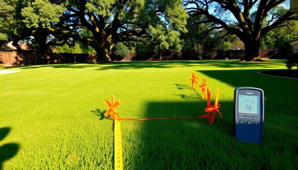 select ideal garden spot